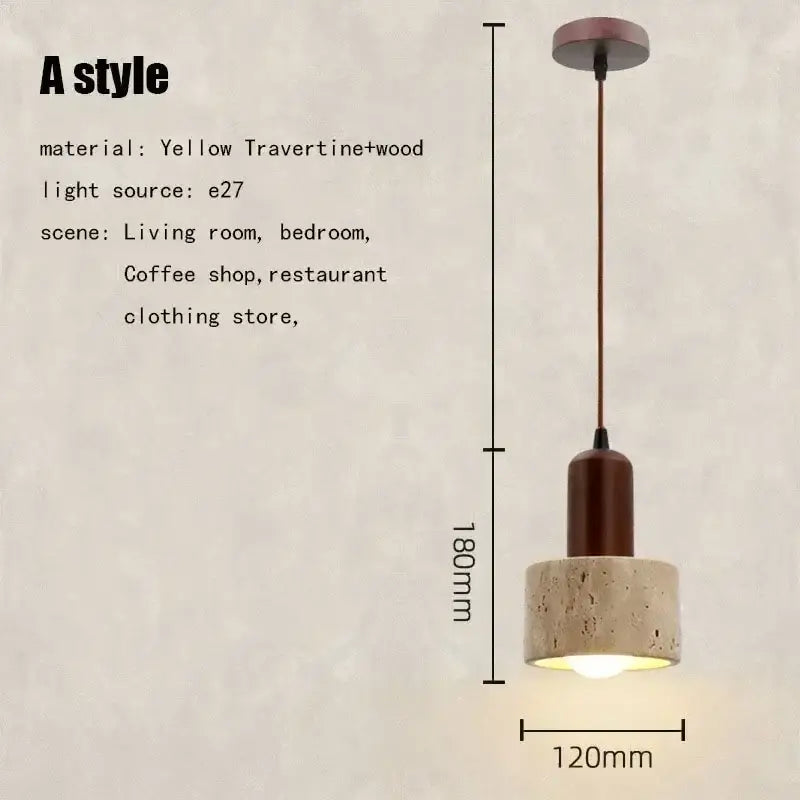 Wabi sabi beige and brown pendant light dining room elegant wabi