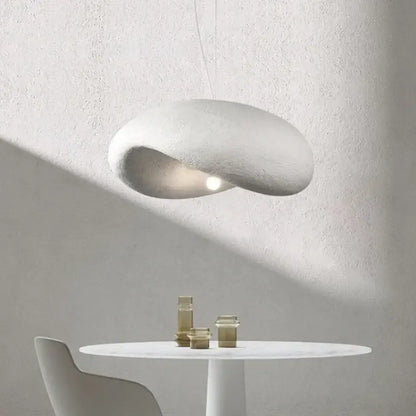 Wabi sabi cream style led chandelier – living room pendant light