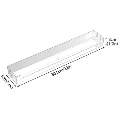 DecorBites™ Wall Mounted Transparent Storage Rack for Figures