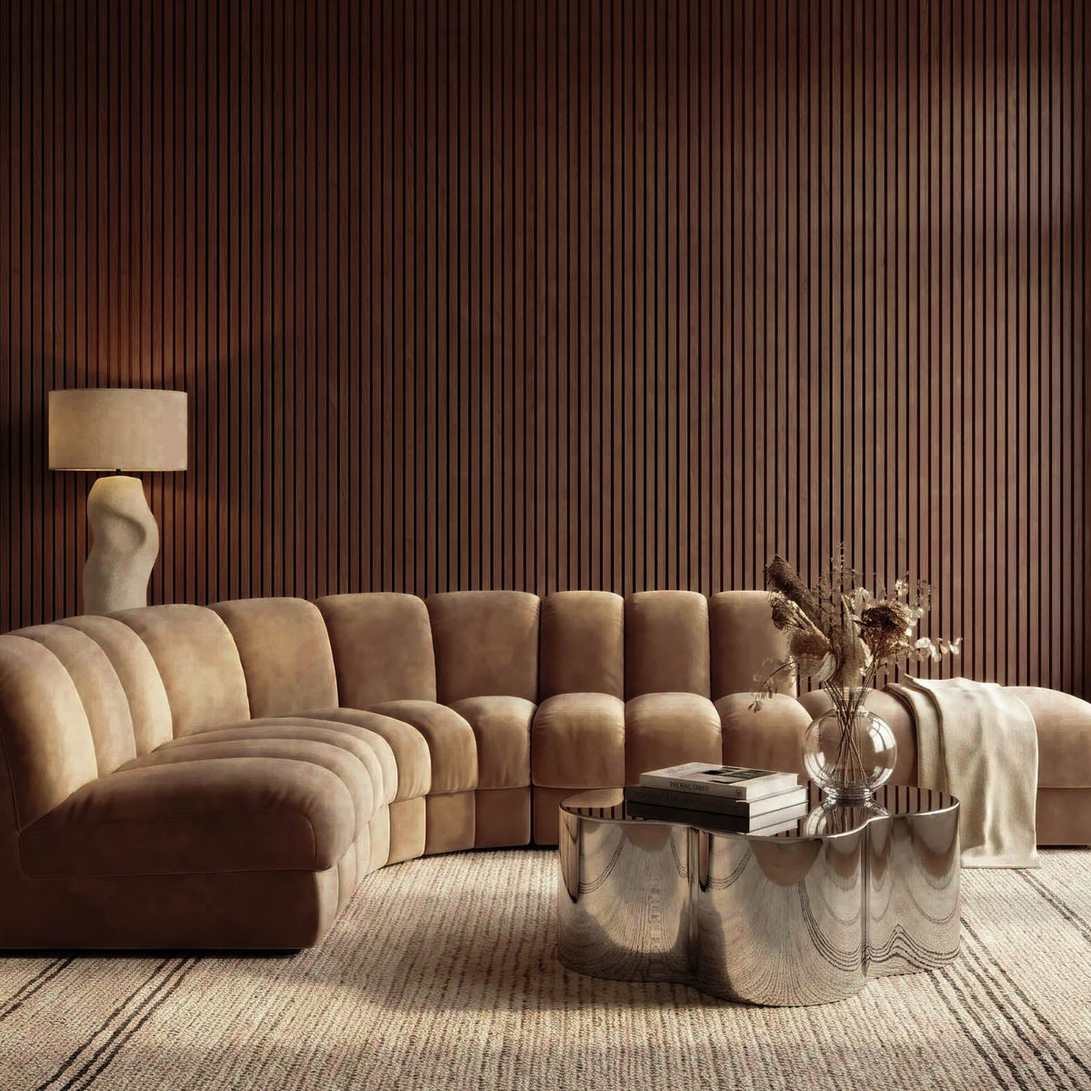 Acoustic Wide Slat Panel