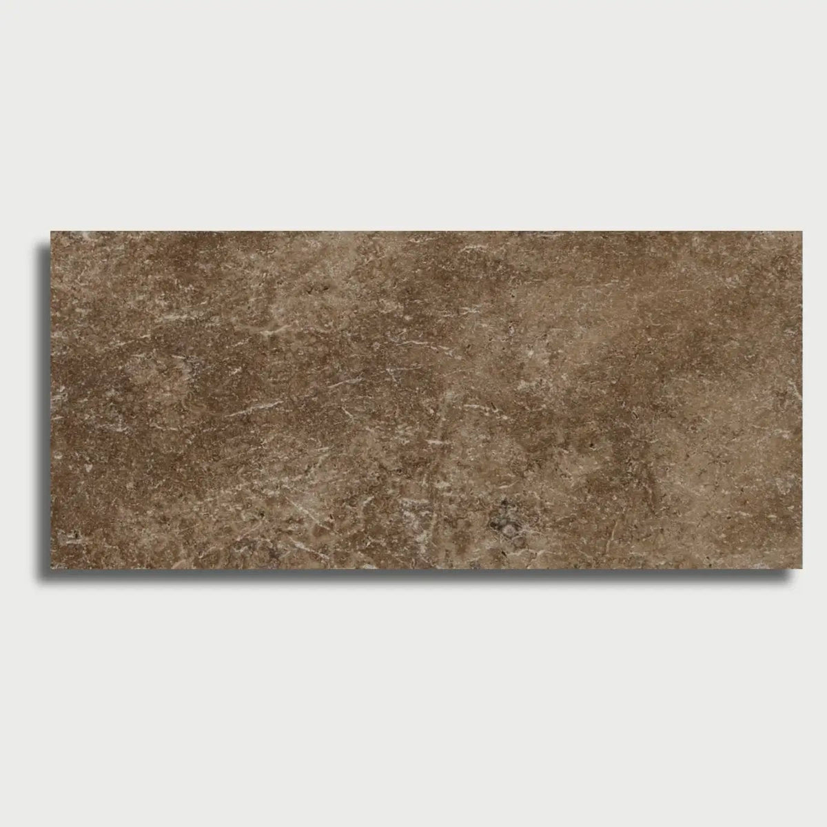 Walnut Tumbled Travertine Pavers 6x12