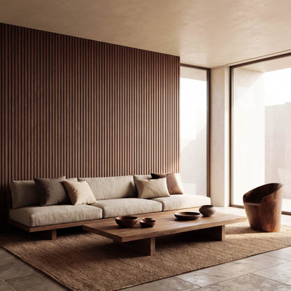 Acoustic Wide Slat Panel