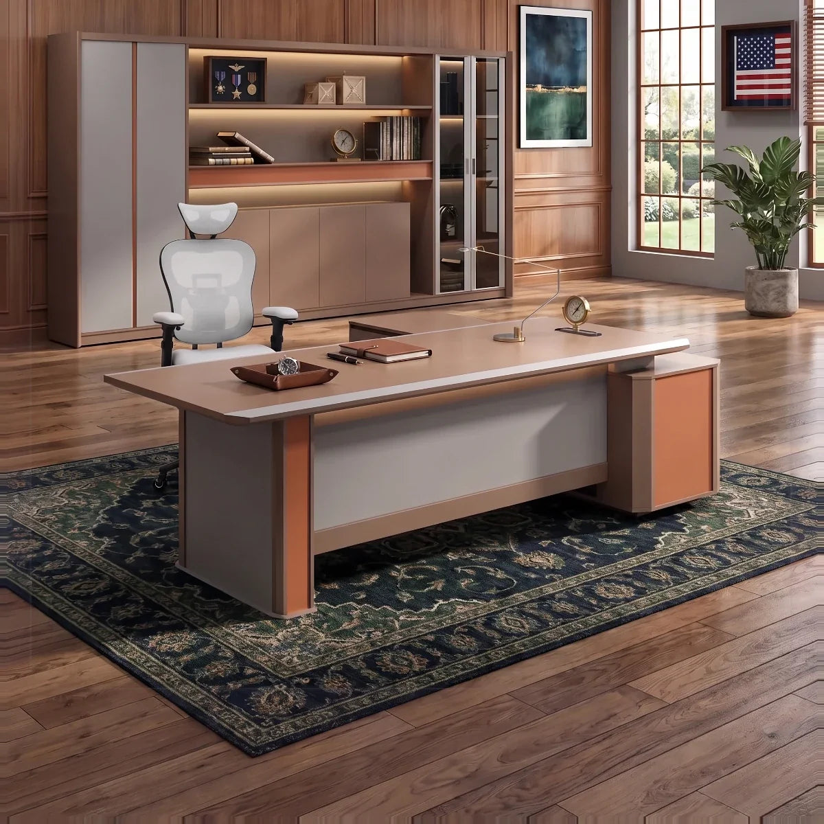Walsh · Modern L-Shaped Executive Desk