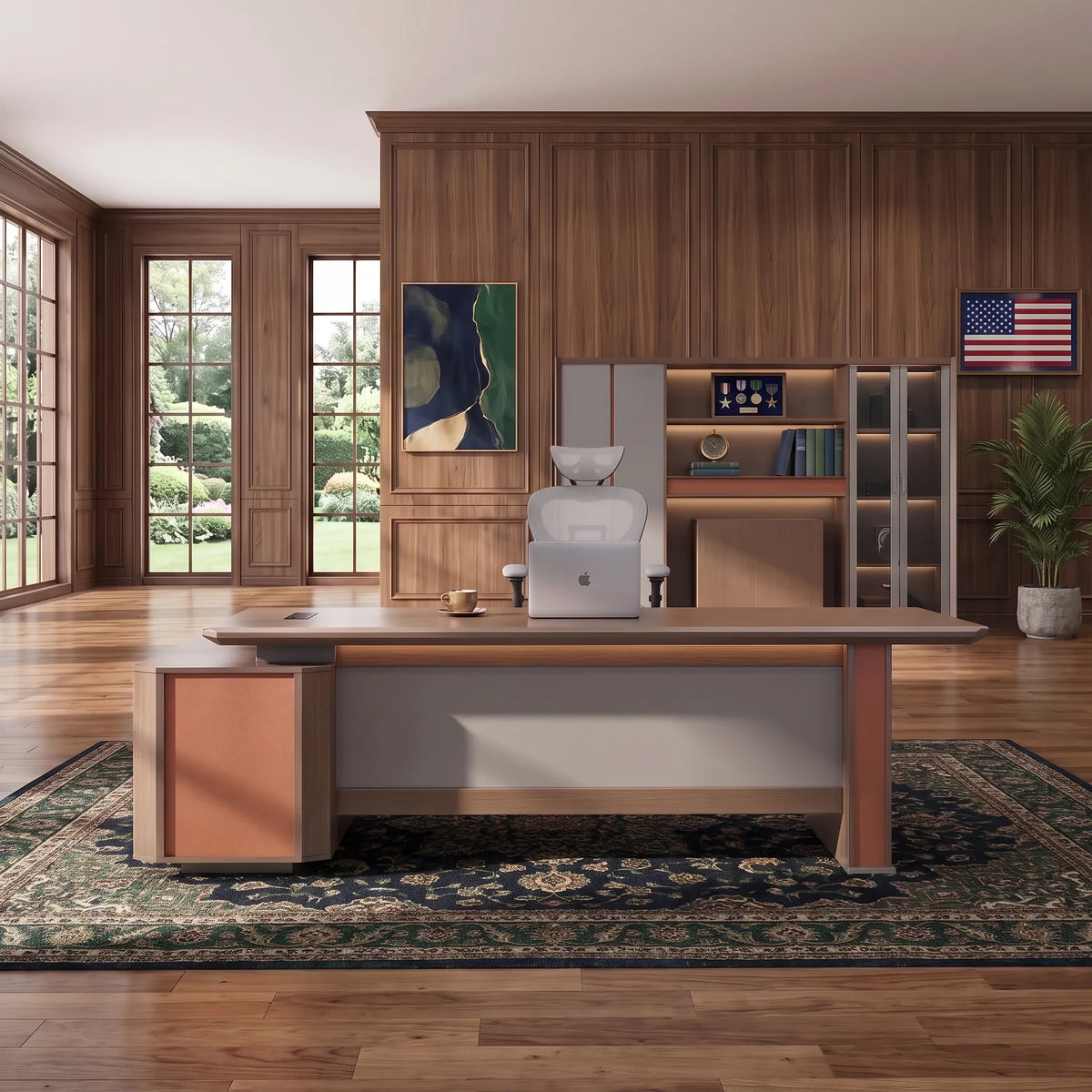 Walsh · Modern L-Shaped Executive Desk