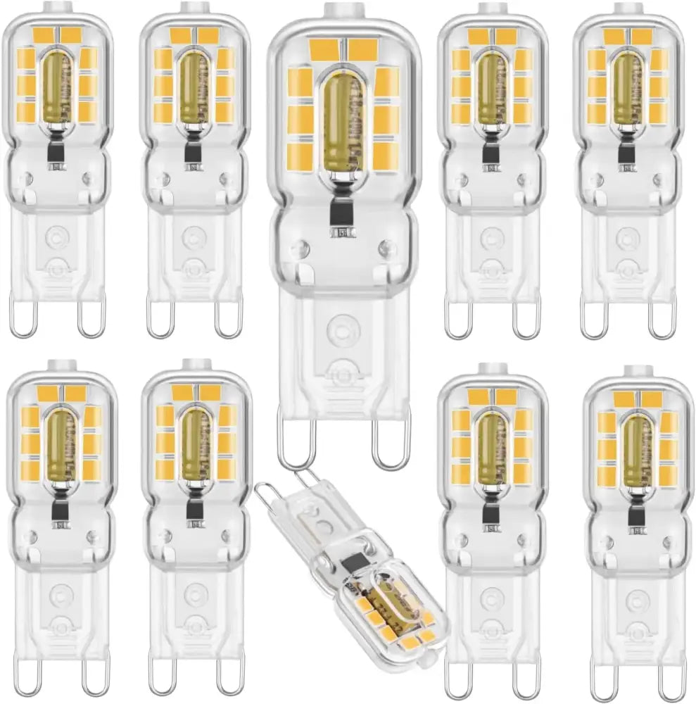 Warm white & cool white g9 led bulb living room light