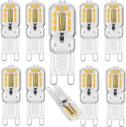 Warm white & cool white g9 led bulb living room light