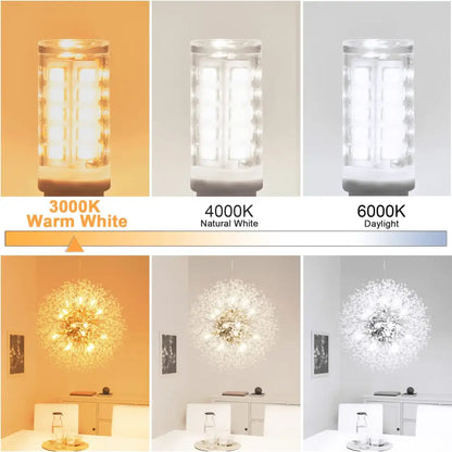 Warm white g9 led corn bulb kitchen chandelier light