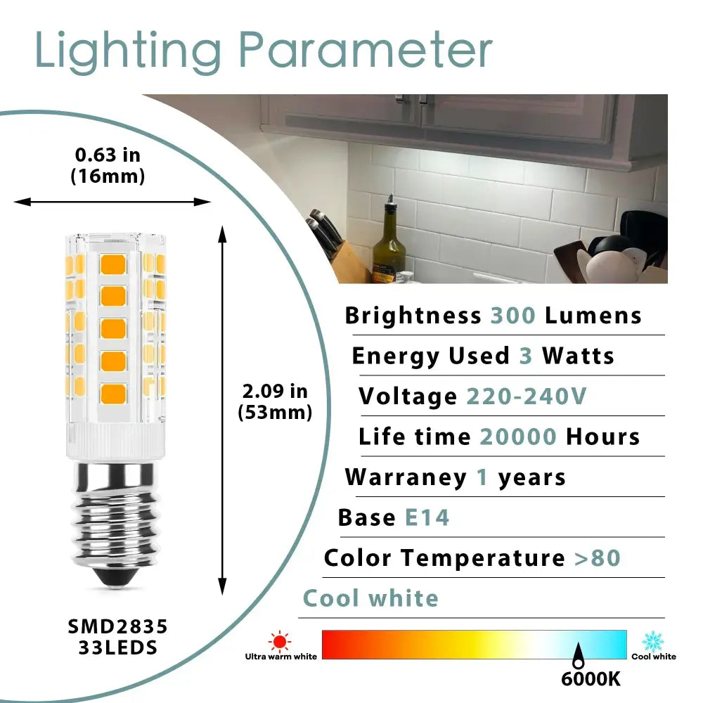 Warm white g9 led corn bulb kitchen chandelier light