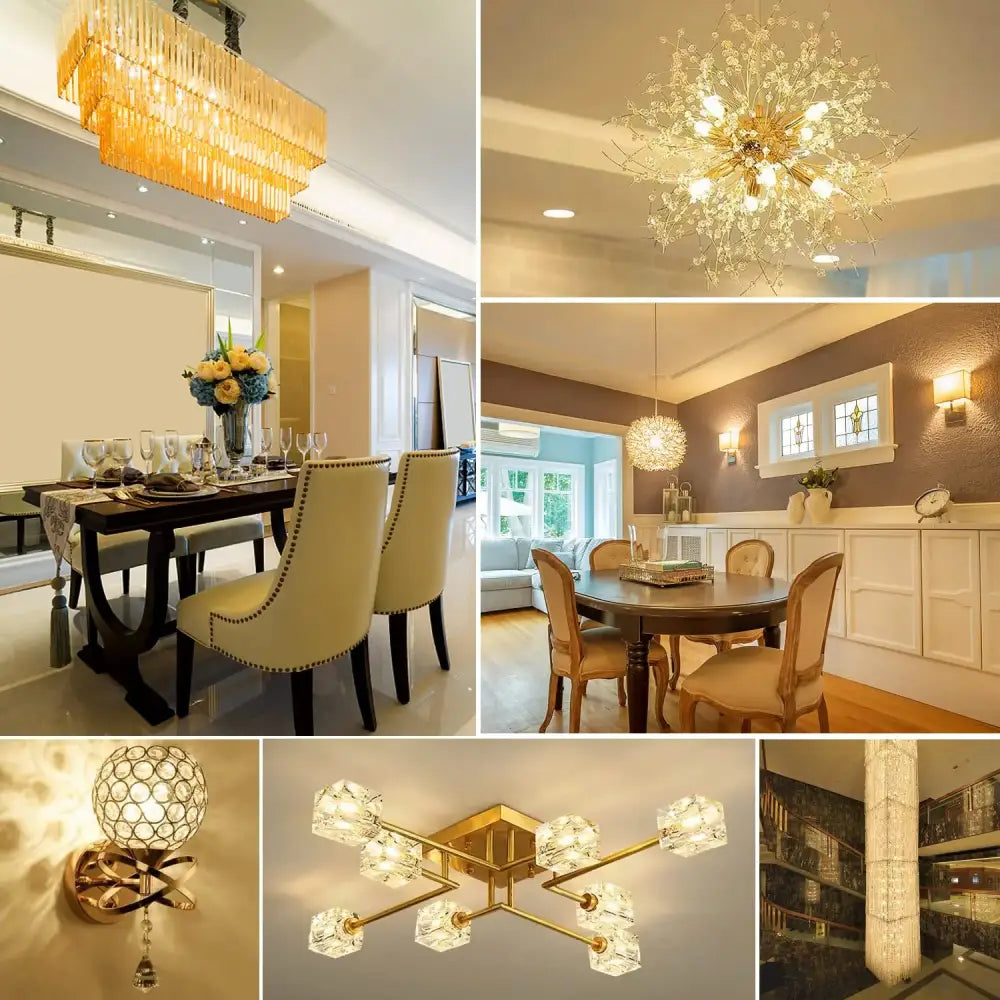 Warm white g9 led corn bulb kitchen chandelier light