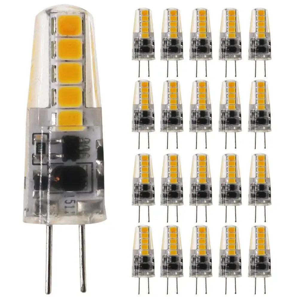 Warm white glass g4 led bulb kitchen replacement light
