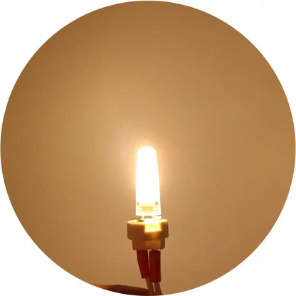 Warm white glass g4 led bulb kitchen replacement light