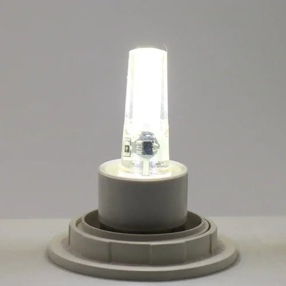 Warm yellow glass g4 cob led bulb – living room crystal light