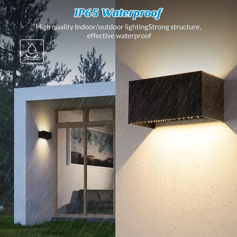 DecorBites™ Waterproof Aluminum LED Wall Lamp - Outdoor & Indoor Lighting
