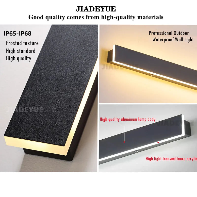 DecorBites™ Waterproof LED Outdoor Wall Light