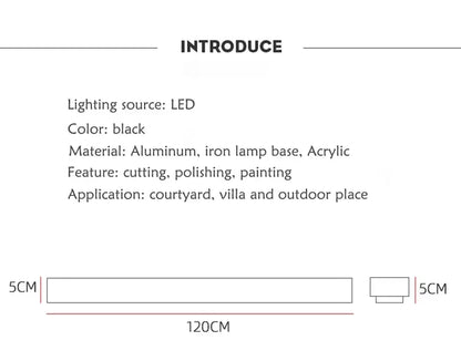 DecorBites™ Waterproof LED Outdoor Wall Light