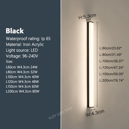 DecorBites™ Waterproof LED Outdoor Wall Light