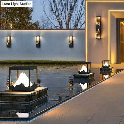 DecorBites™ Waterproof Solar LED Outdoor Light - Garden Decoration Lamps for Balcony, Courtyard, Street, and Wall Lighting