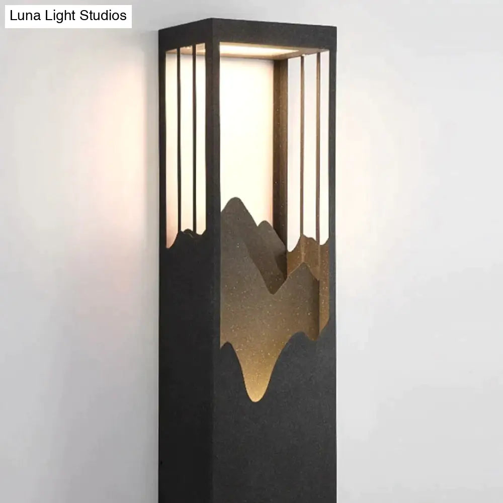 DecorBites™ Waterproof Solar LED Outdoor Light - Garden Decoration Lamps for Balcony, Courtyard, Street, and Wall Lighting