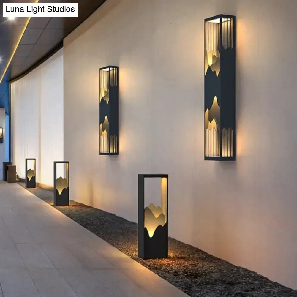 DecorBites™ Waterproof Solar LED Outdoor Light - Garden Decoration Lamps for Balcony, Courtyard, Street, and Wall Lighting