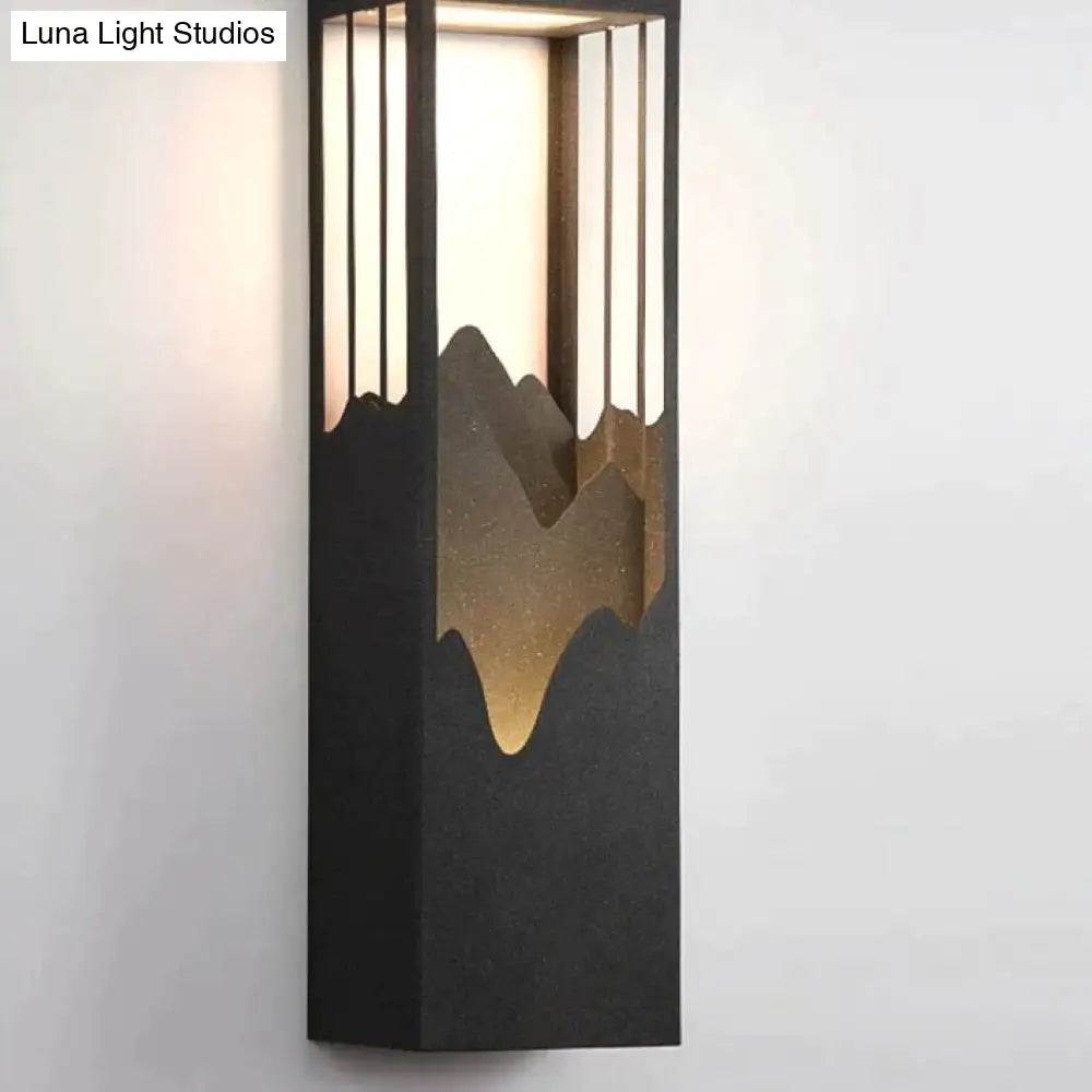 DecorBites™ Waterproof Solar LED Outdoor Light - Garden Decoration Lamps for Balcony, Courtyard, Street, and Wall Lighting