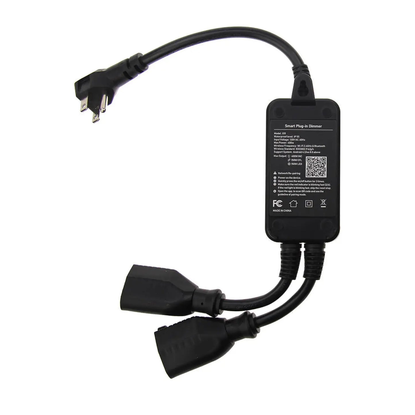 Waterproof Smart Wifi Dimmer Plug 400W