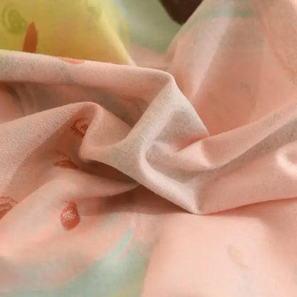 Whimsical pastel mint cotton thickened bedding set bedroom decor