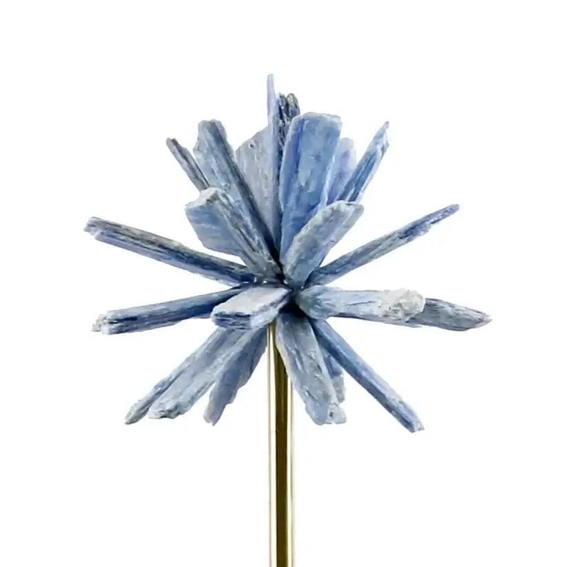 White agate flower home decor figurine living room marble base