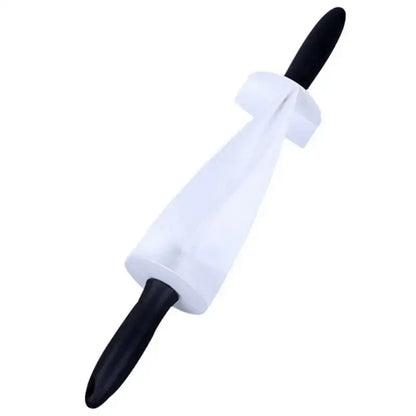 White and black croissant bread wheel cutter kitchen pastry tool