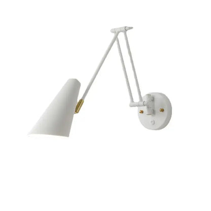 White and brass astronaut wall sconces bedroom wall lamp