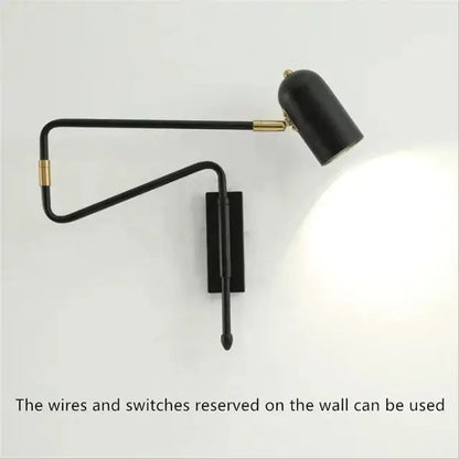 White and brass astronaut wall sconces bedroom wall lamp