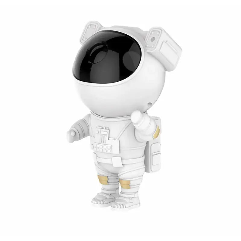 White astronaut star projector night light bedroom galaxy decor