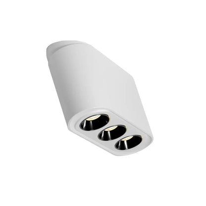 White & black 12w cob chip ceiling spotlight living room magnetic light