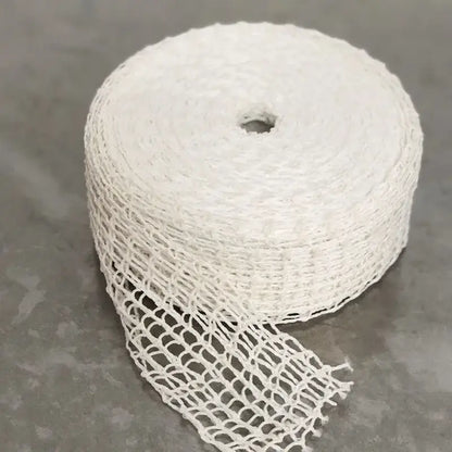 White butcher’s string roll meat mesh netting for kitchen display