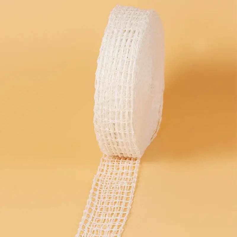 White butcher’s string roll meat mesh netting for kitchen display