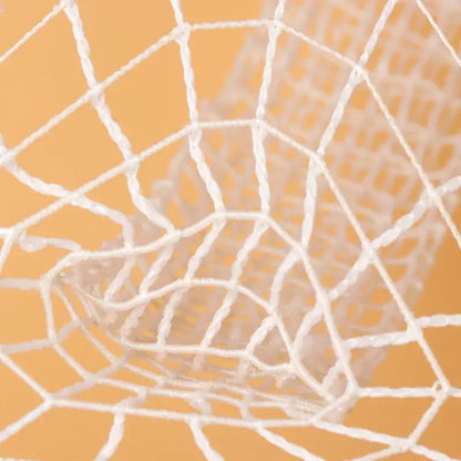 White butcher’s string roll meat mesh netting for kitchen display