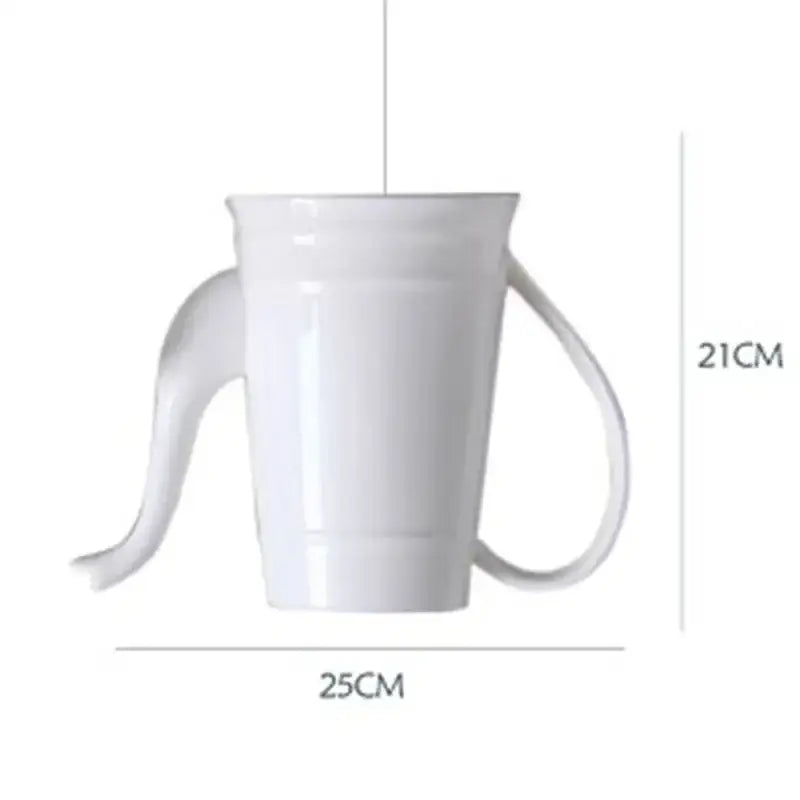 White ceramic teapot led pendant lights kitchen warm glow interior