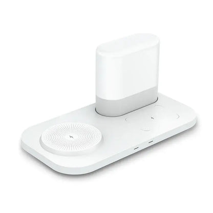 White led wireless charging night light bedroom lamp