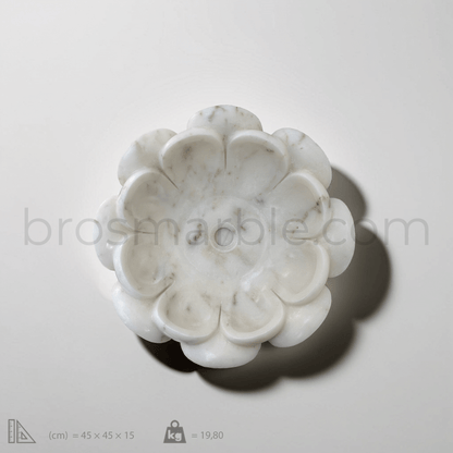 Flower Marble Sink
