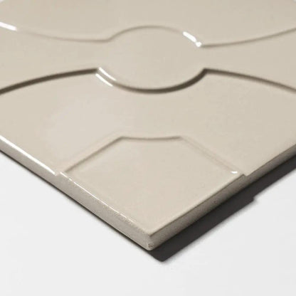 Lafonia Winter Clay Glossy Ceramic Accent Tiles 8x8