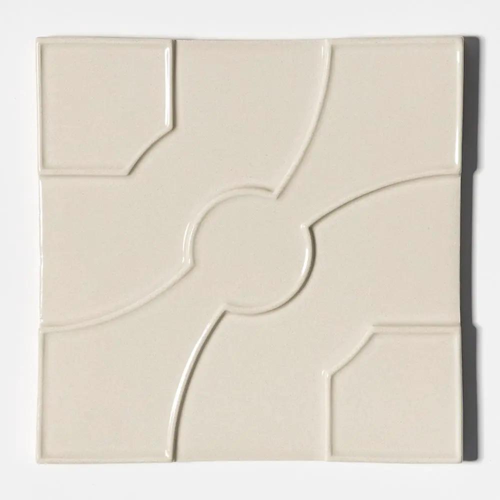 Lafonia Winter Clay Glossy Ceramic Accent Tiles 8x8