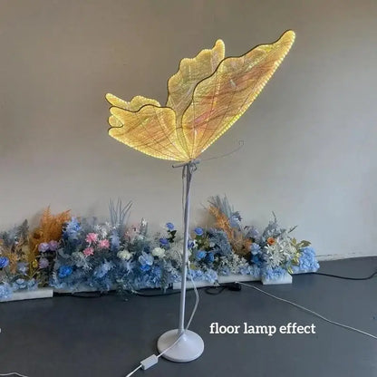 White glossy tulip butterfly chandelier stand dining room base