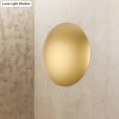 DecorBites™ White/Gold LED Wall Light with Warm/White Illumination - Perfect for Modern Bedrooms