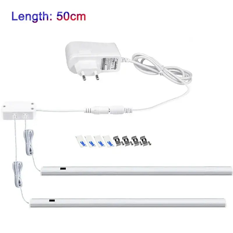 White led motion sensor cabinet light kitchen under counter lamp