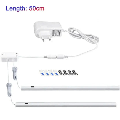 White led motion sensor cabinet light kitchen under counter lamp