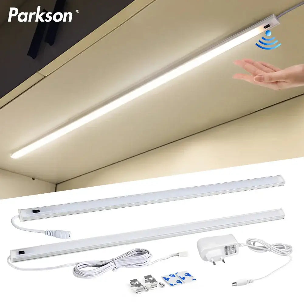 White led motion sensor cabinet light kitchen under counter lamp