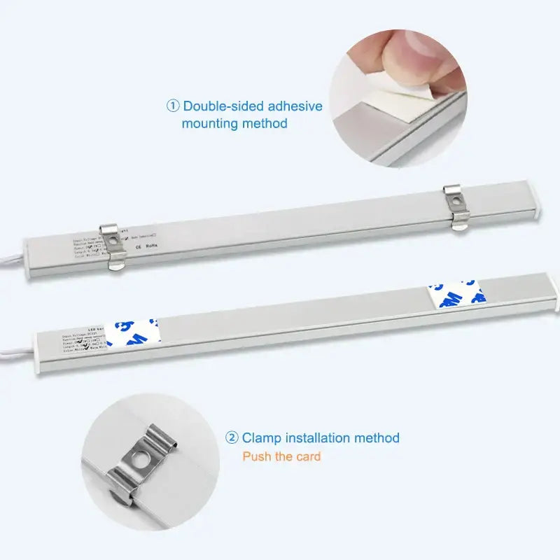 White led motion sensor cabinet light kitchen under counter lamp