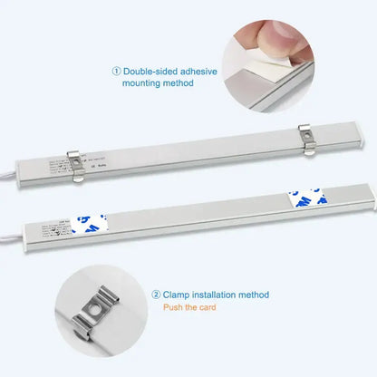 White led motion sensor cabinet light kitchen under counter lamp