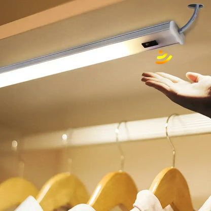 White led motion sensor cabinet light kitchen under counter lamp