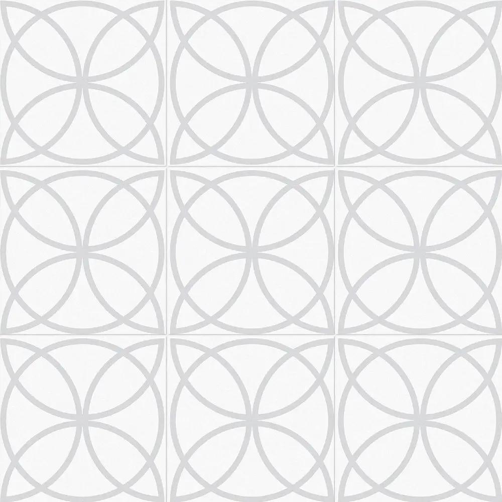 White Matte Colore Look Porcelain Tiles 8x8