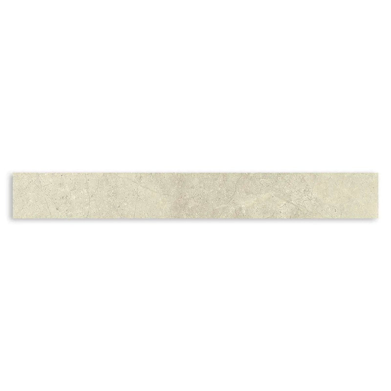 Blanc Matte Bullnose Porcelain Moldings 3x24
